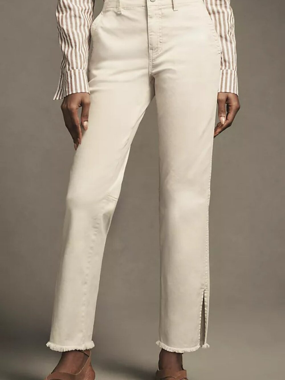 Sanctuary Trademaker Pants in Neutral | Size 30 | Anthropologie